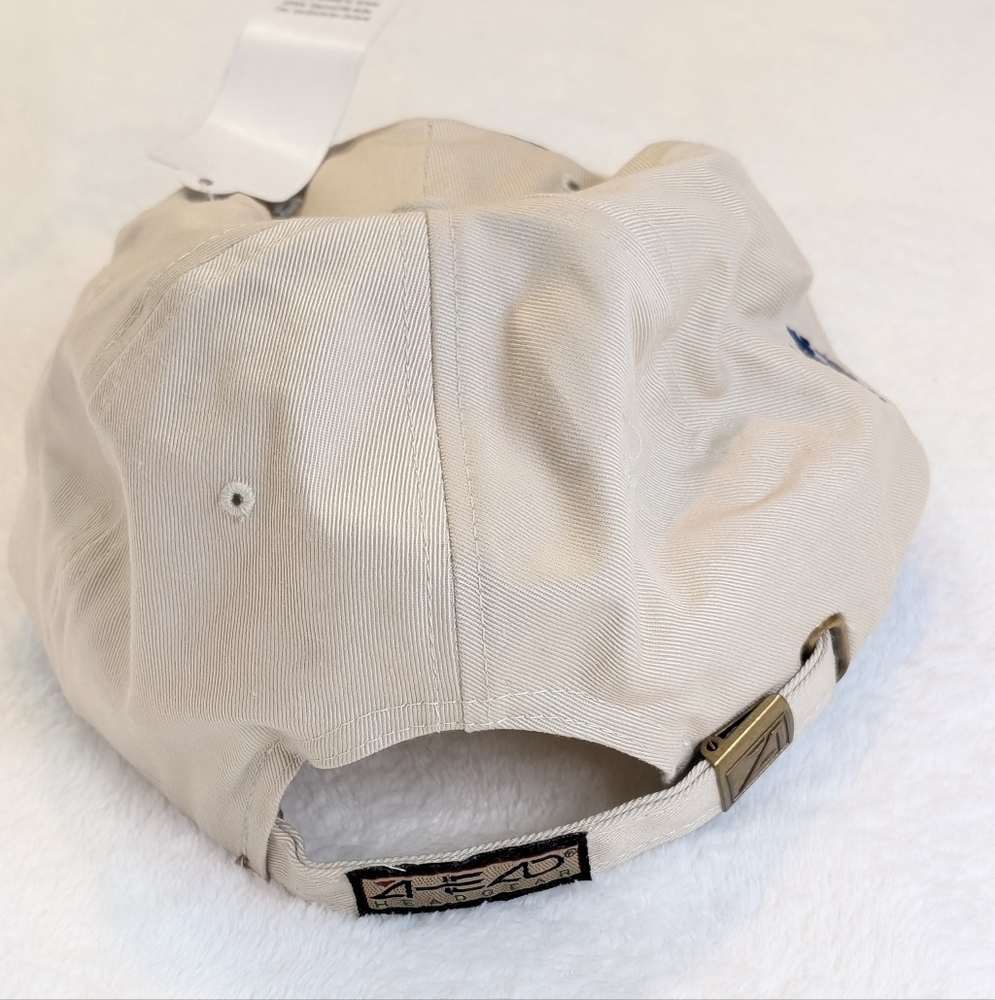 VTG Beige Strapback World Woods Golf Club Hat NWT - Picture 5 of 7